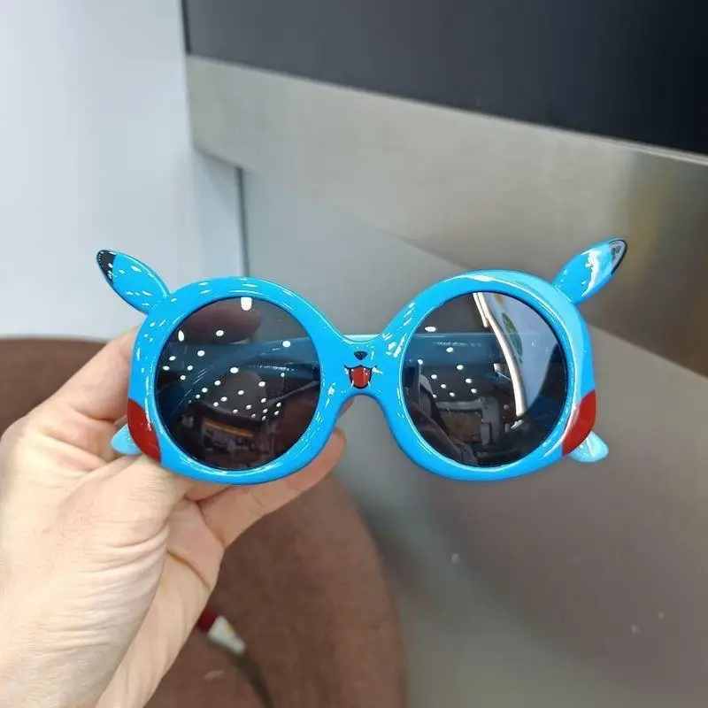 Children's Cute Cartoon Personality Sunglasses Street Shooting UV400 Boys Outdoor Sun Protection Glasses Kid Classic Eyewear Kids Sunglasses Children Sunglasses