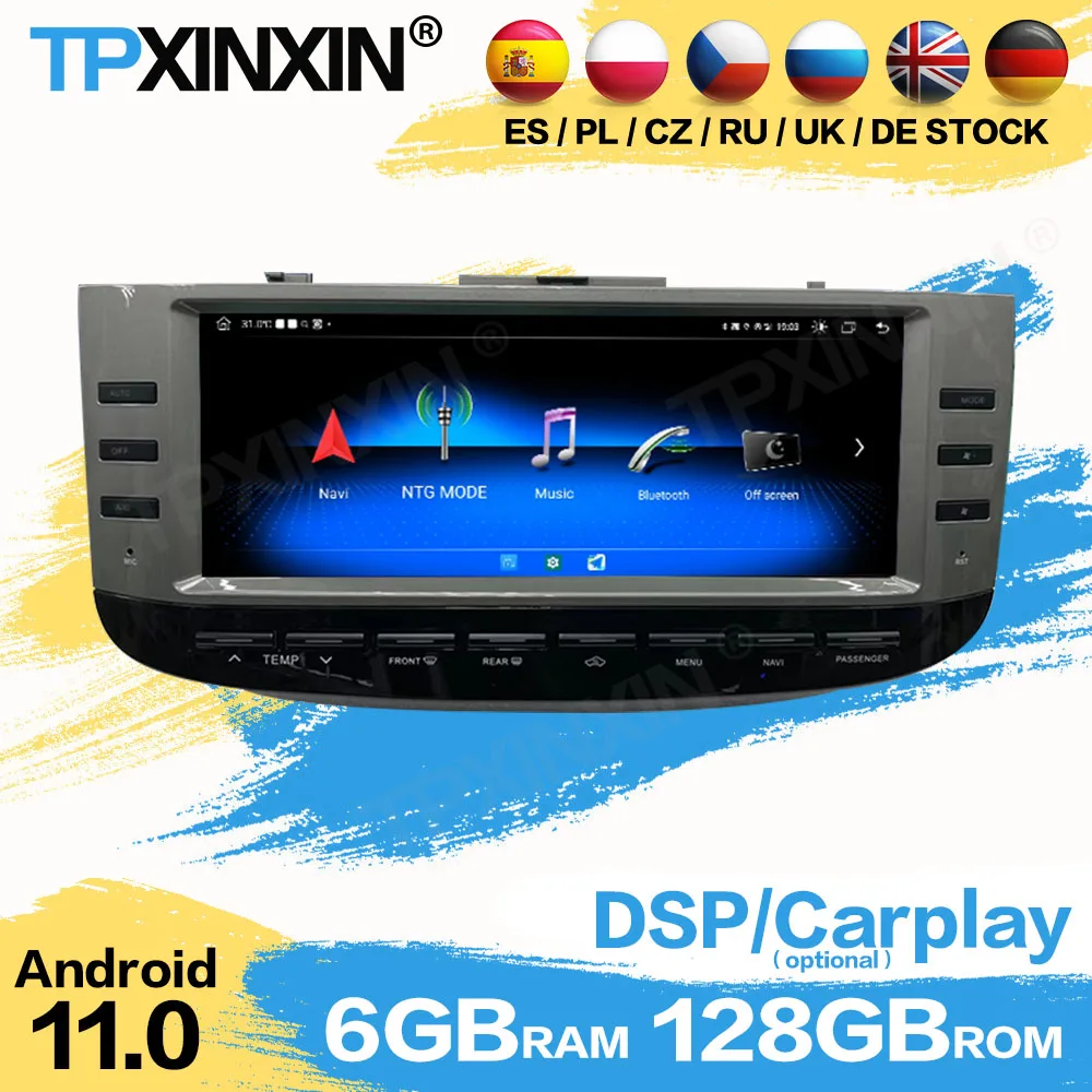 

Car Radio Stereo Receiver Android 11 For Toyota Reiz 2004 2005 2006 2007 2008 2009 GPS Navigation Screen Auto Player Head Unit