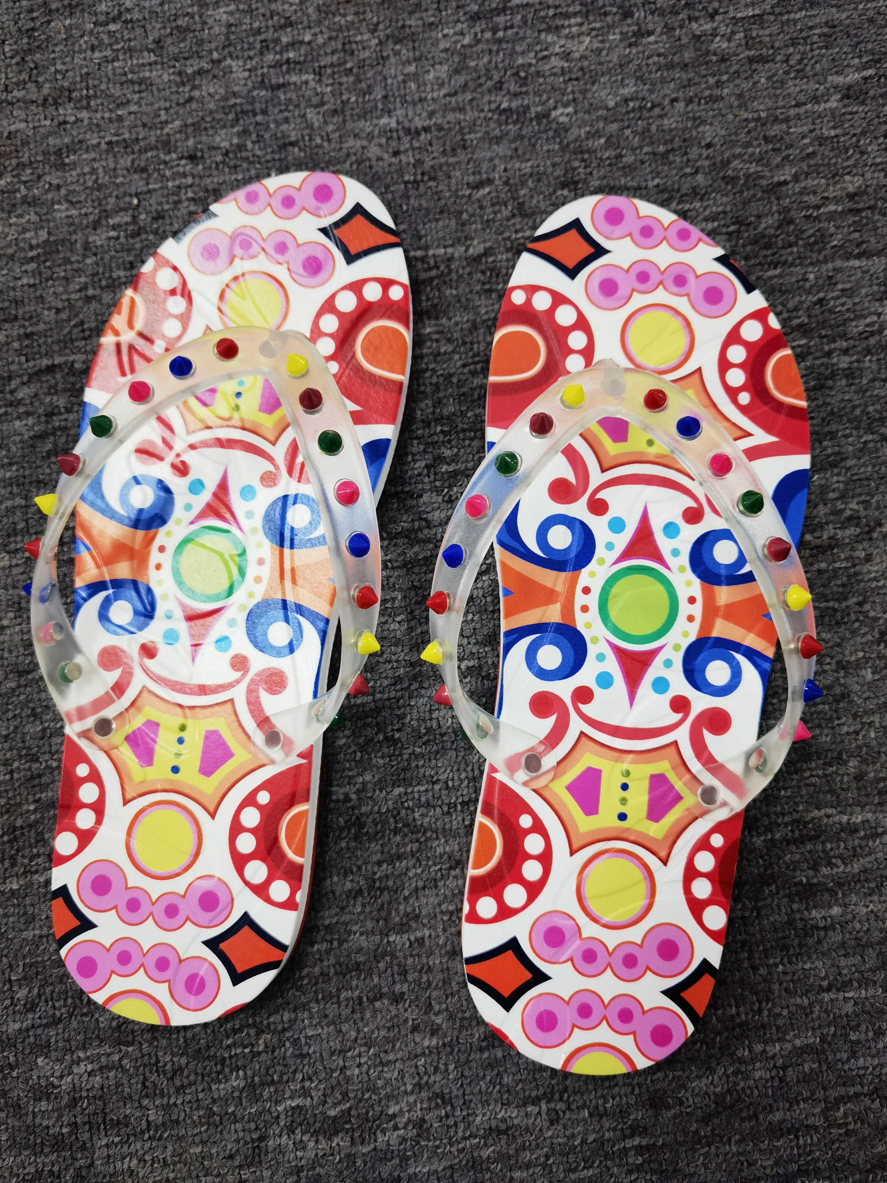 2023 Summer Candy Color High Quality Female Flip Flops Women Beach Slippers Fashion Breathable Casual Ladies Anti-skid Shoes