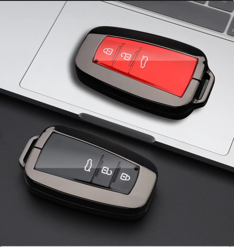 Custodia per chiave a distanza per auto in lega di zinco Tpu Shell Fob per Toyota Corolla Prius Camry CHR C-HR RAV4 Altis Land Cruiser Prado Keyless - Sa1c5f7fdae524c7c947ddd56fecde629z