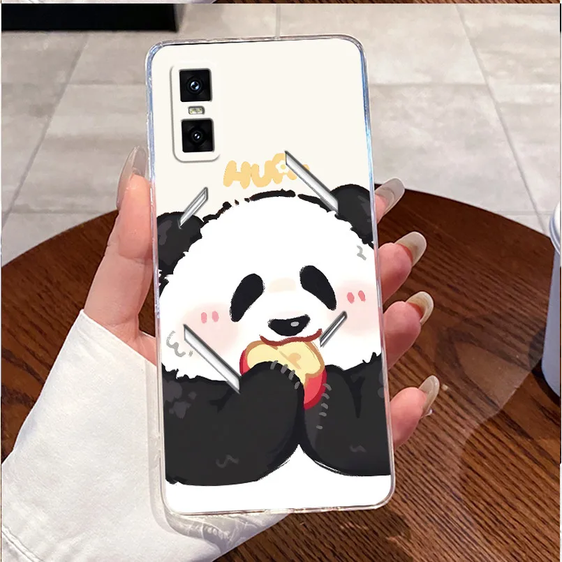 Clear Silicone Cute Love Rabbit Cartoon Luxury Phone Case Cover