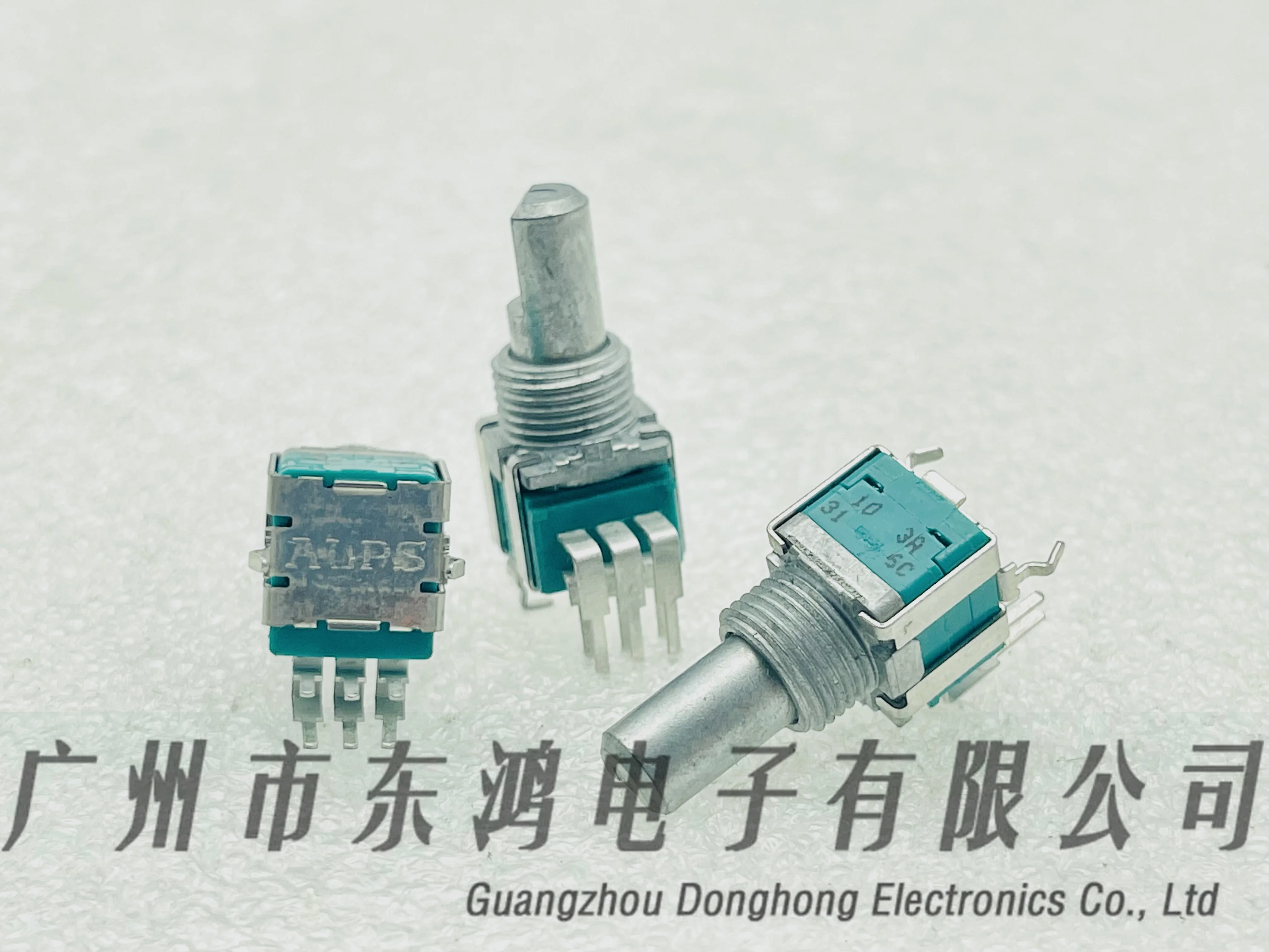 1pcs Alps Alps RK09 horizontal double precision potentiometer RK09L12D0A1W amplifier A10k axis length 15mm