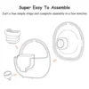 s18 s19 s21 s23 Hands Free Electric Breast Pumps Mother Milk Extractor Portable Breast Pump Wearable Wireless Breastpump 2