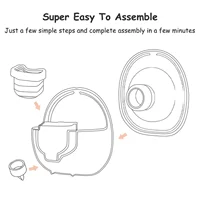 s18 s19 s21 s23 Hands Free Electric Breast Pumps Mother Milk Extractor Portable Breast Pump Wearable Wireless Breastpump 2