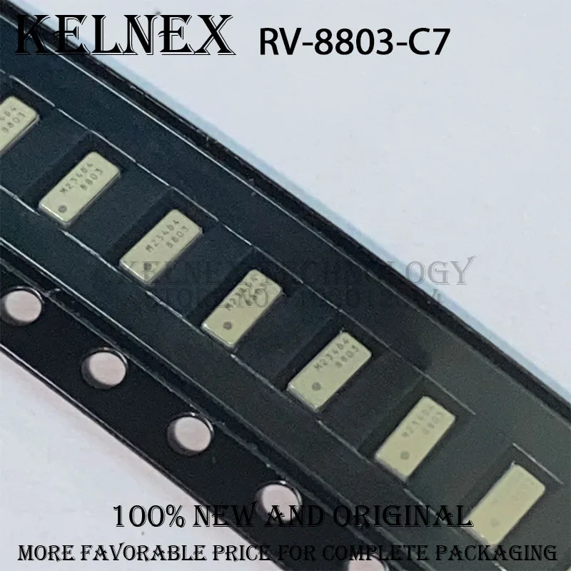 2pcs RV-8803-C7-32.768KHZ-3PPM-TA-QA RV-8803-C7 RV-8803-C7 High precision real-time clock Band temperature compensation （TCXO）