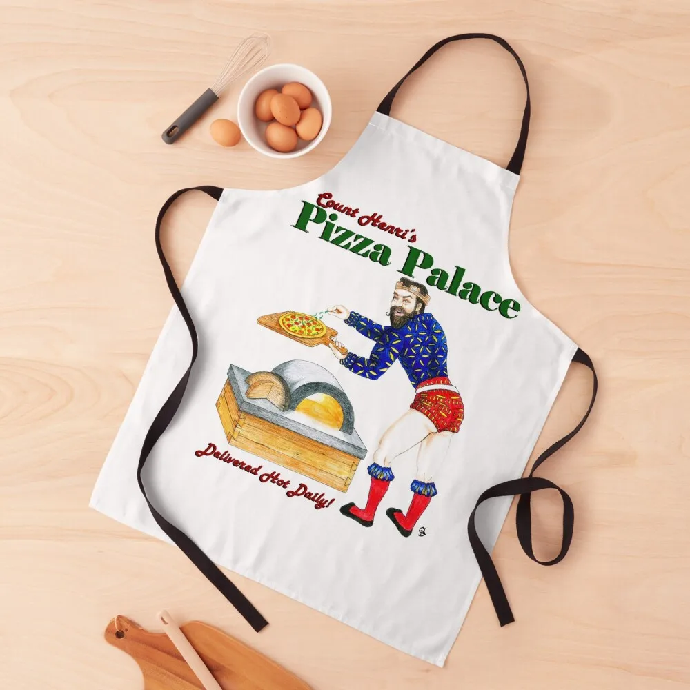 

Count Henri's Pizza Palace! Apron Kitchen Aprons For Men Novelties Kitchen And Home Kitchen Apron For Women