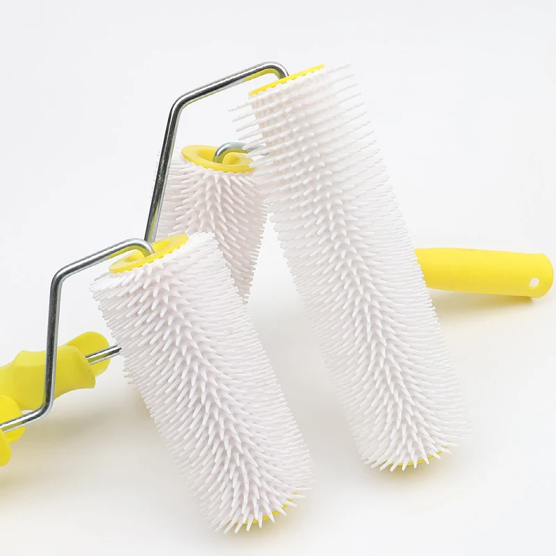 1PCS Spike Roller Latex Floor Self Compound Roller Leveling Screed Spiked Roller Paint Brush paint roller brush self leveling screed roller