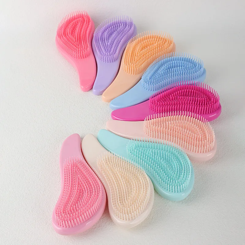 Hair Comb Portable Handle Anti Static Massage Detangle Shower Massage Hairbrush Combs Salon Styling Tools