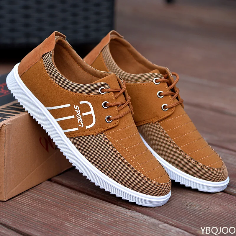 Men's New Fashion Lace Up Footwear Casual Canvas Shoes Men Light Breathable Sneakers Classic male Vulcanized Shoes Zapatos Homme