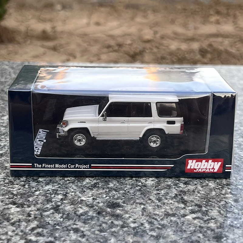 Hobby Japan 1:64 Land Cruiser LC70 ZX Silver Alloy