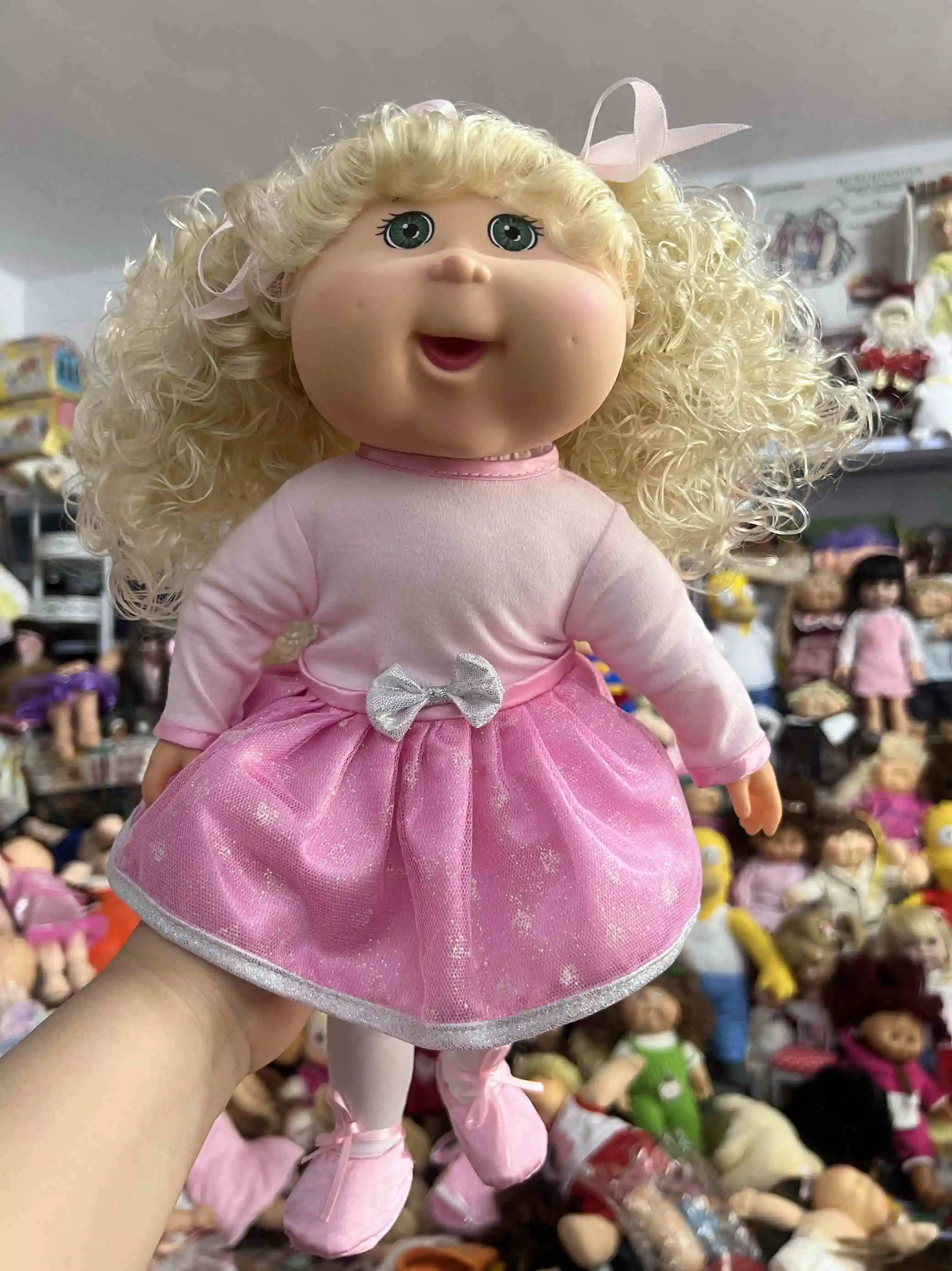 thumbnail image 1 of En existencia Muñeca Cabbage Patch original Muñeca de vinilo Linda Muñeca de algodón PP Cambiante Juguete Cabbage Patch Kid Amigos Regalo de cumpleaños, 1 of 5