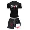 Anime Berserk Compression Set Fitness Suit for Men Quick Dry Compression Shirt+Gym Performance Shorts Running Workout Sportswear 5