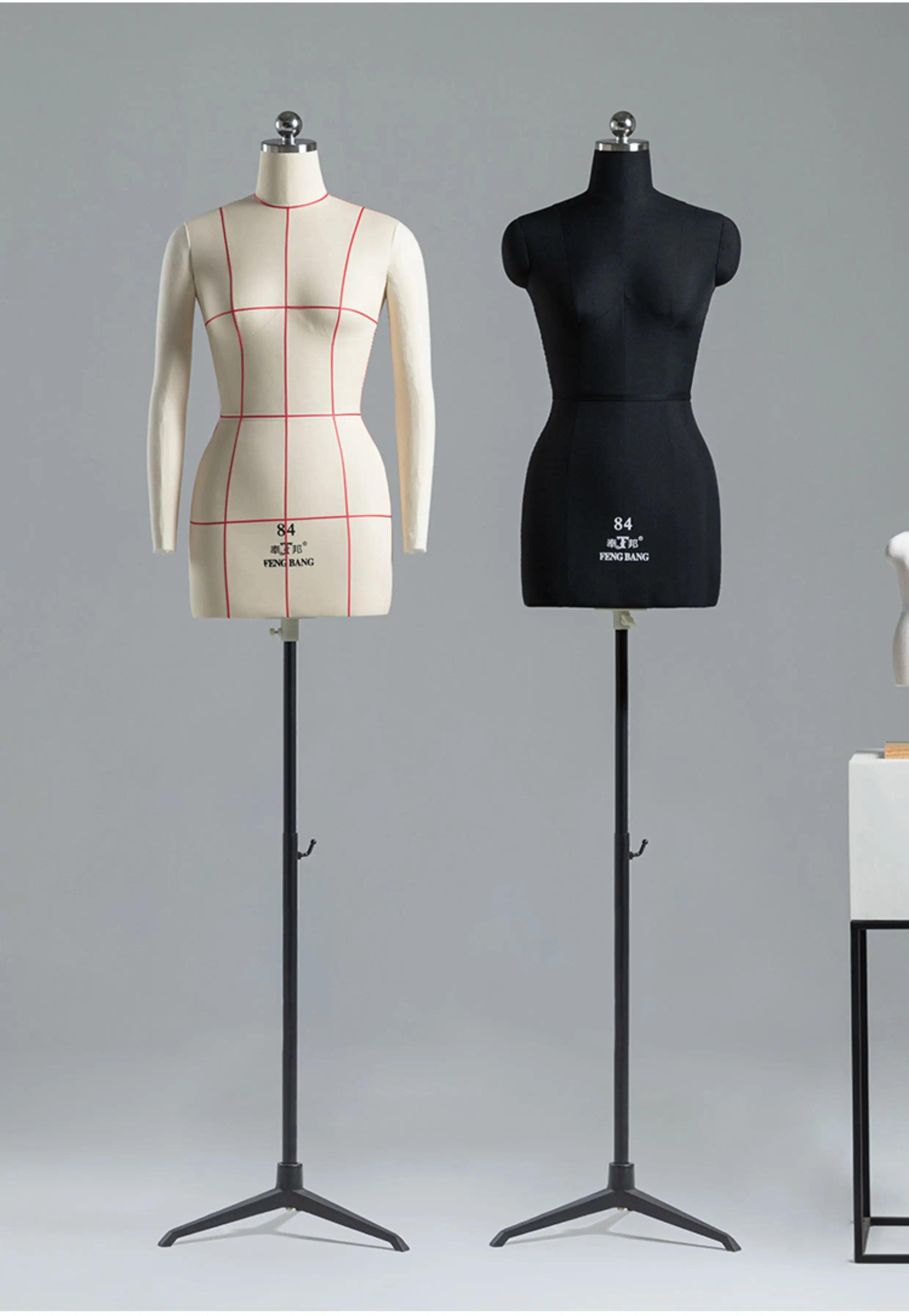 Female Dress Form Mannequin Body for Draping Tailoring Pattern Making Custom Sewing Model Display Stand for Women’s Clothing