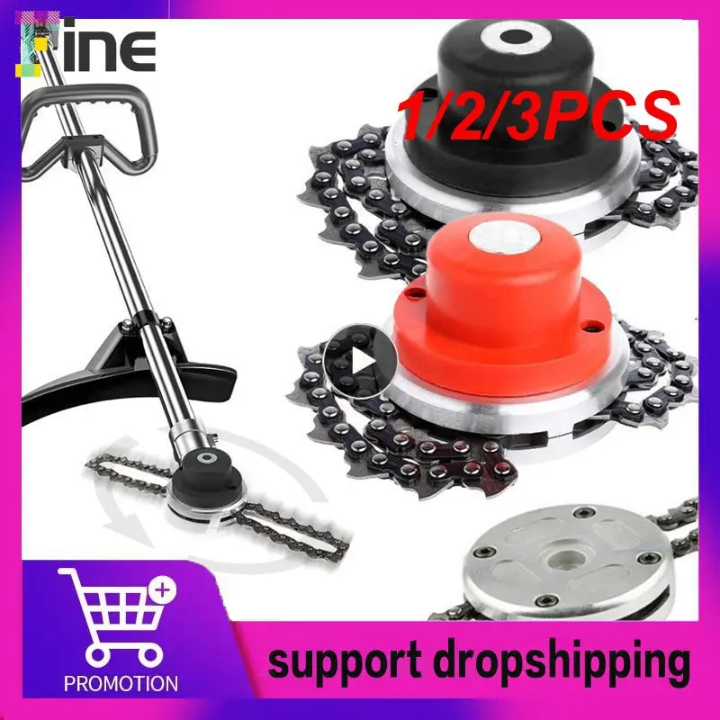 

1/2/3 шт. стандартная Головка триммера M10 Стандартная головка резака для сада/травы модернизированная с утолщенной цепью для газонокосилки