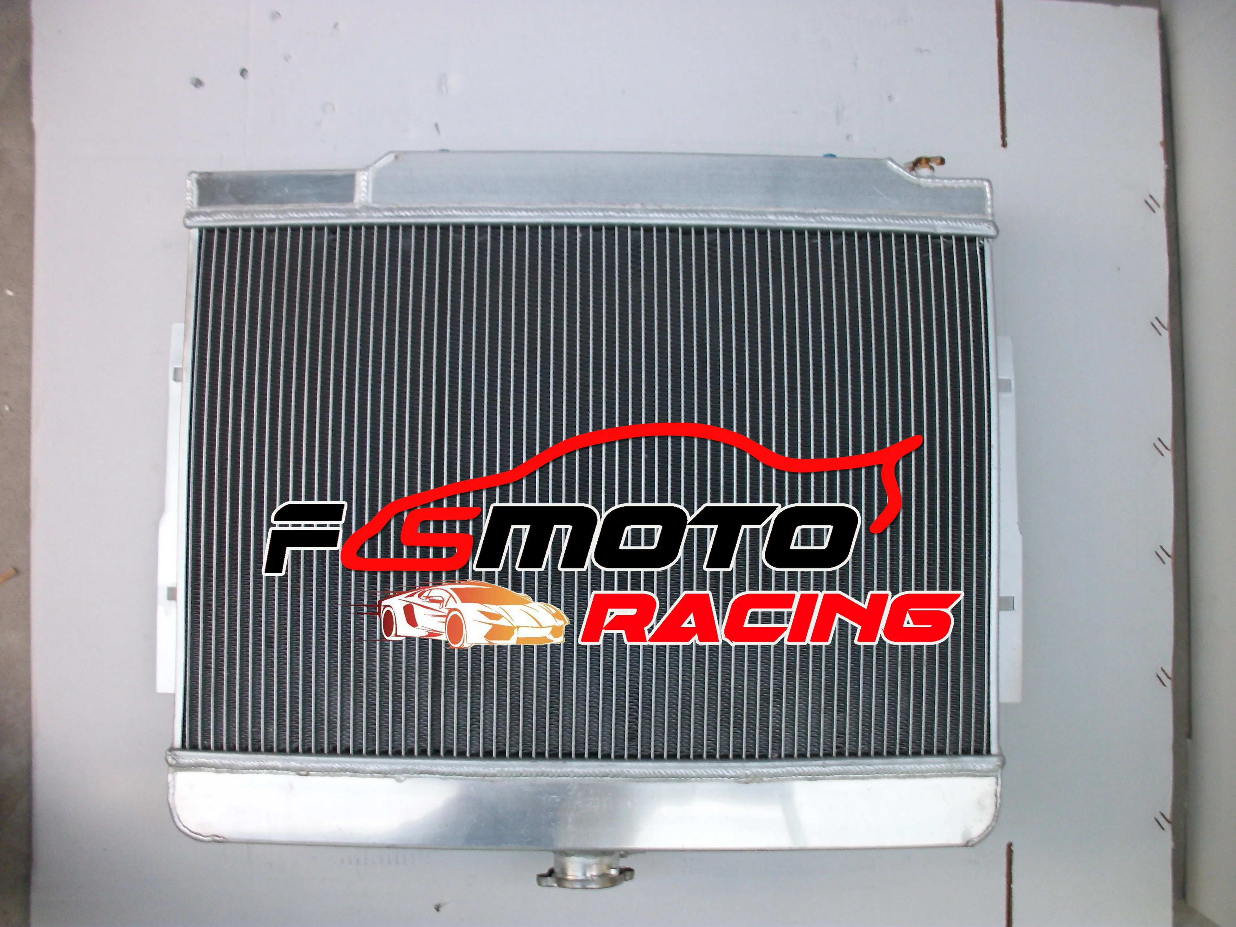 Aluminum Intercooler Radiator Water Cooling Heatsink For Jeep CJ CJ5