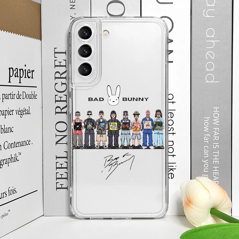 Bad Bunny DTMF Clear Soft Phone Case
