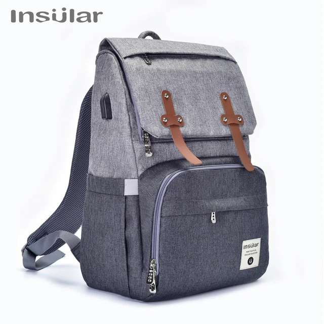 insular colorful stripe diaper bag multifunctional| Alibaba.com