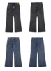 Second Order Men's Bootcut Jeans Selvedge Denim Slight Flare Pants Relaxed Fit 5
