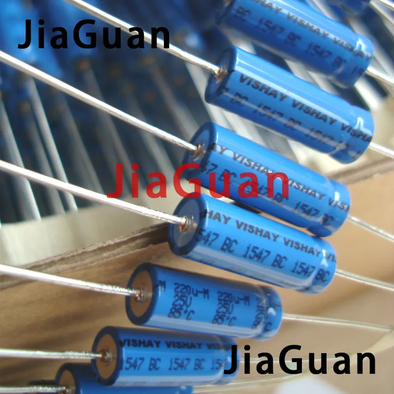 10PCS NEW VISHAY BC KO021 25V220UF 6.5X18MM Axial Electrolytic KO 021 220UF 25V 220uF/25V 021KO PH | Электроника