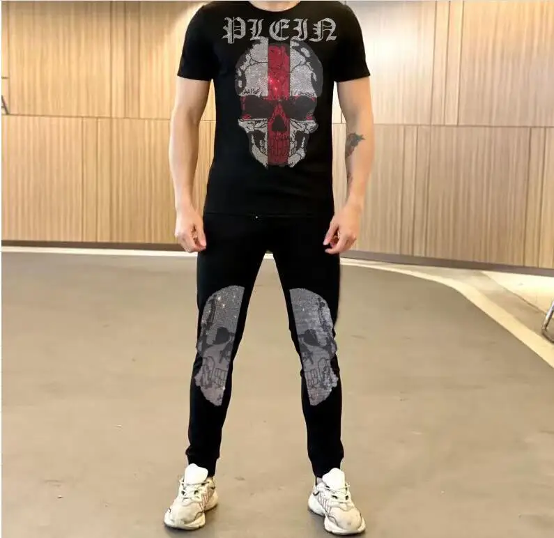 

Костюм спортивный мужской из двух предметов, хлопок, Топ качество