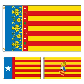 90x150cm Valencia Flag And History Banner Decoration FLAGLAND