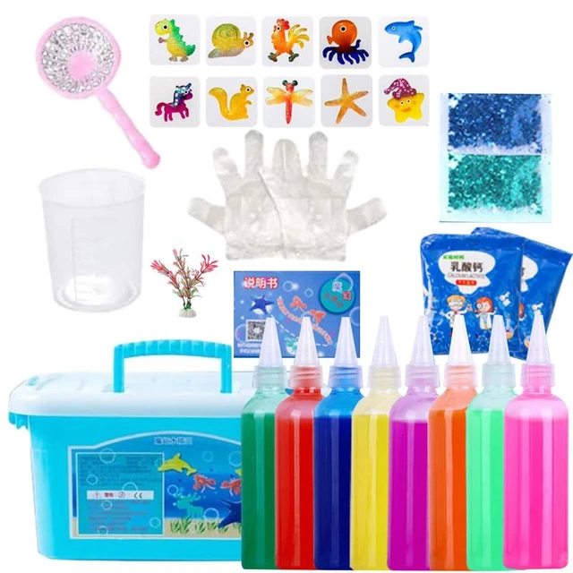 Buy Magic Water Spirit Bead Playset with Box, Jelly Marine Animal