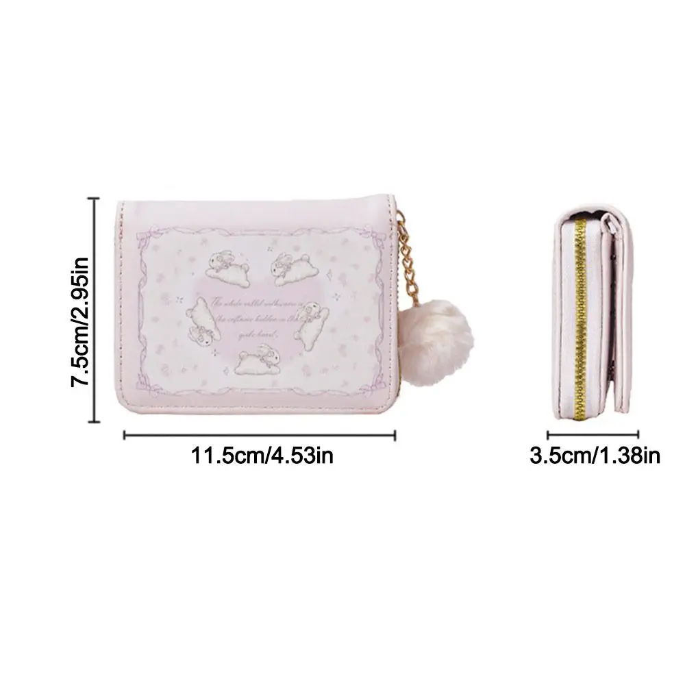 1 Pcs Cute PU Leather Coin Purse Cartoon Waterproof Card Wallets Credit Card Holoder Students Change Money Organizers Gift Bag 6