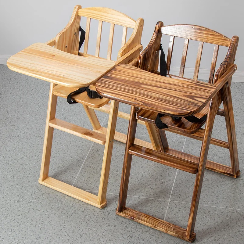 Kids baby wooden dining chairs children study chair Feeding Ergonomic Platform Dining Chairs Kitchen Backrest Fotel Dla Dziecka Child Furniture