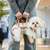 Small Dog Harness Bag Dog Leash Outdoor Portable Breathable Traction Puppy Backpack Can Be Carried Cat Sling Bag Pet Supplies 2