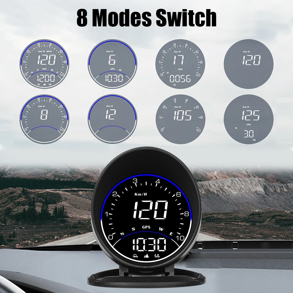 G6 HUD ڵ  ÷   ð,  跮 ӵ,  Ÿ, RPM, MPH, GPS ħ, ֺ  