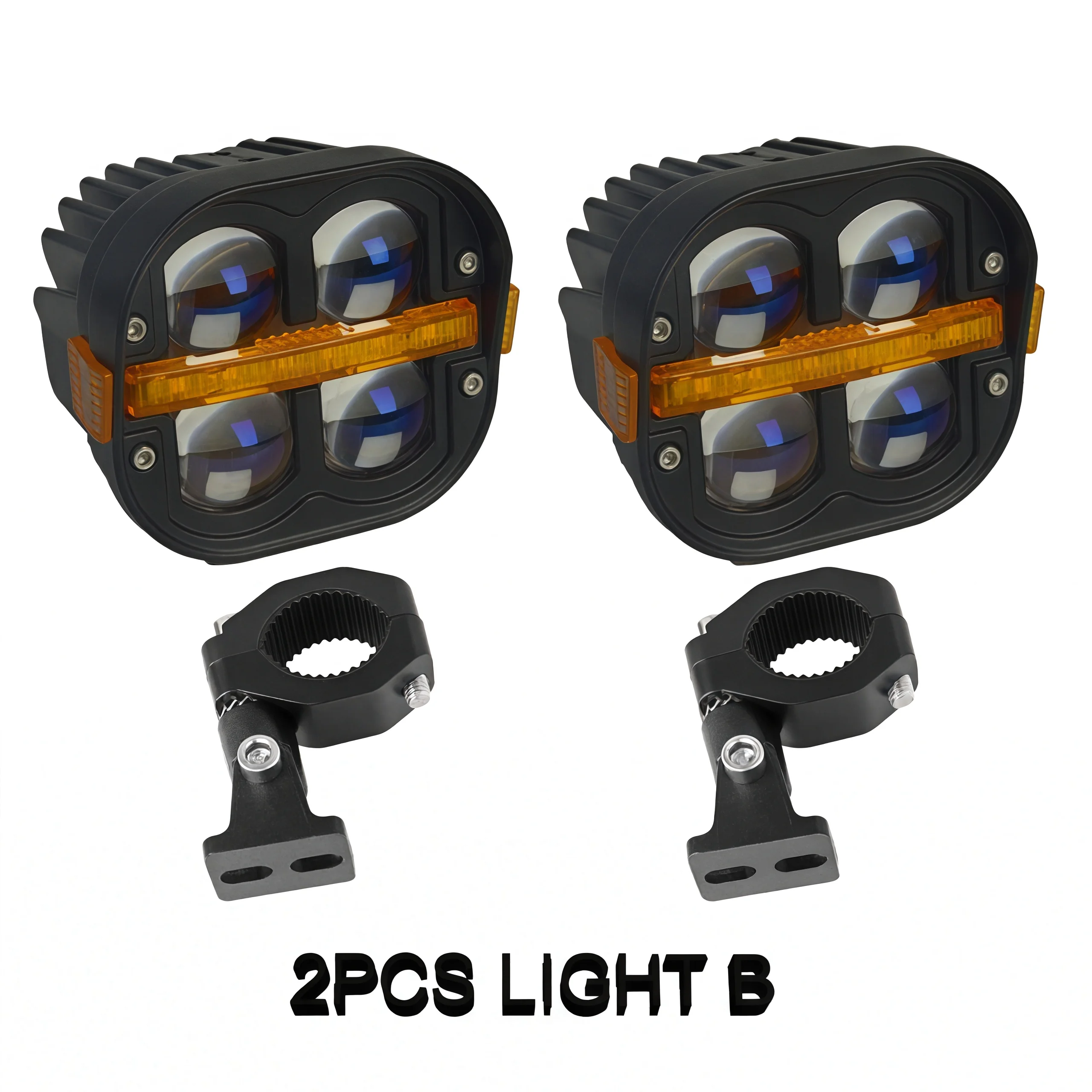 ตัวเลือกสินค้า ไฟสปอตไลท์ LED 4 นิ้ว สำหรับรถมอเตอร์ไซค์และ SUV