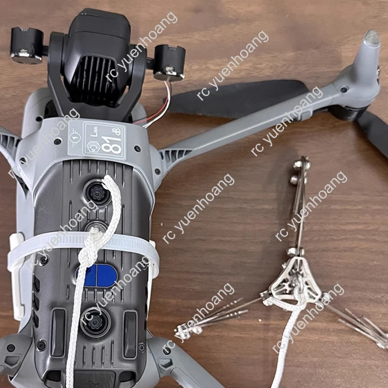 Pince de préhension gravité pour drone - Griffe acier inoxydable 50g