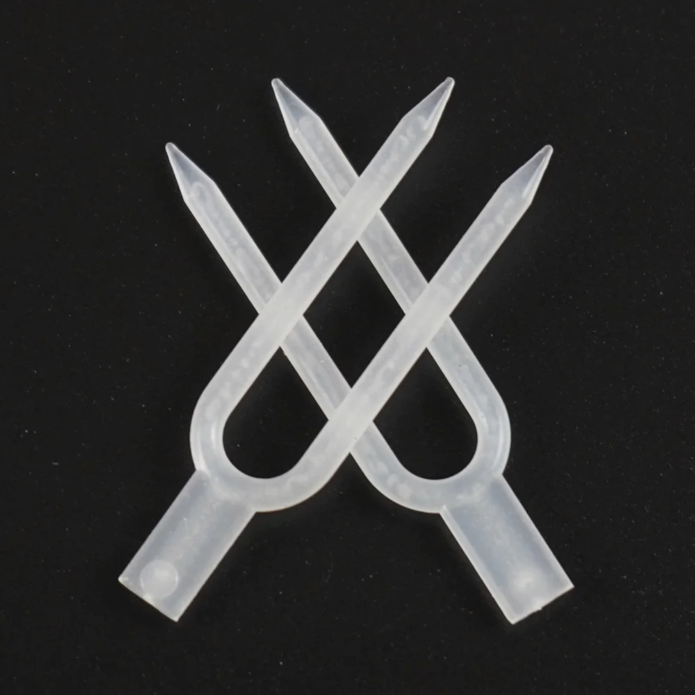 50-1000PCS Plant Stem Stolon Fixator Garden Strawberry Planting Fixture Fork Watermelon Agriculture Clamp Clip Support Tool