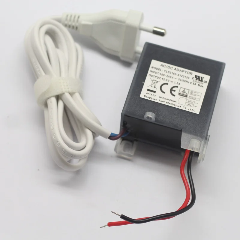 12V-1.5A 18W 100-240V 50-60 HZ 0.6A EU ÷  Flosser   WP660 662 670 674 676 GT2 GT3 GT5  