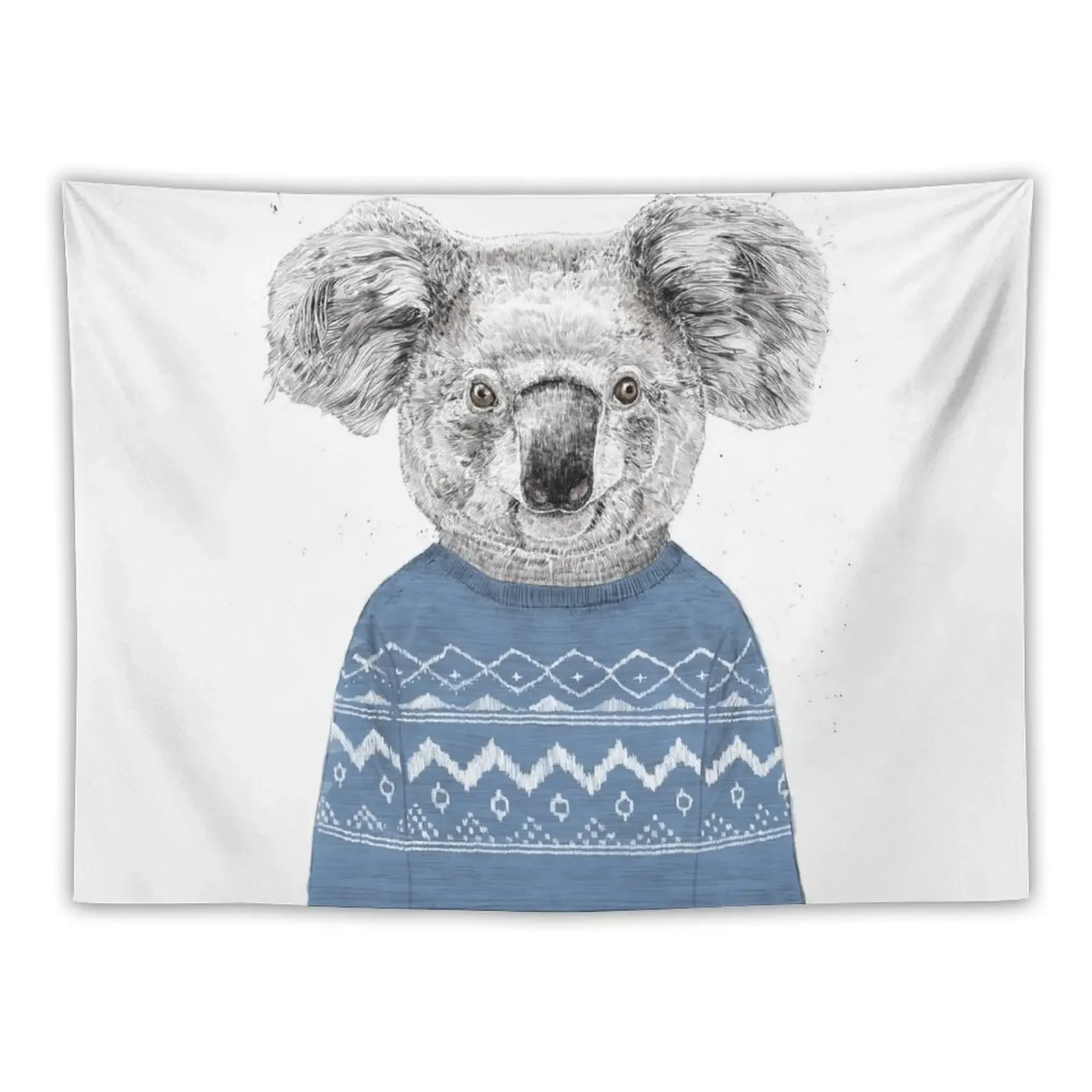 

Winter koala Tapestry Home Decor Accessories Korean Room Decor Tapestry