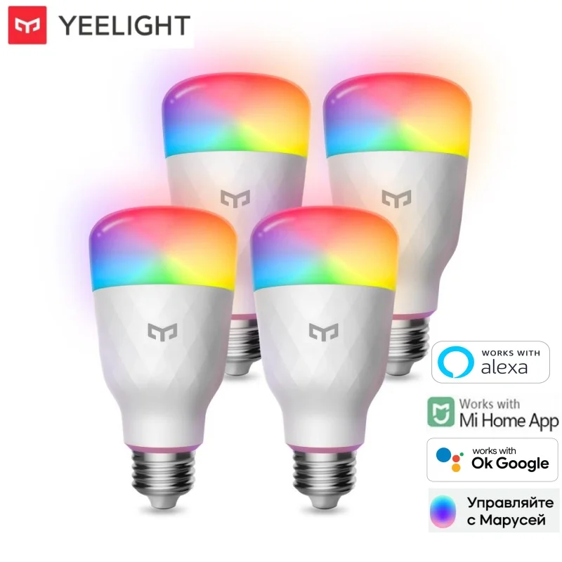 Smart Bulb Xiaomi Yeelight Compatible Google Home Yeelight