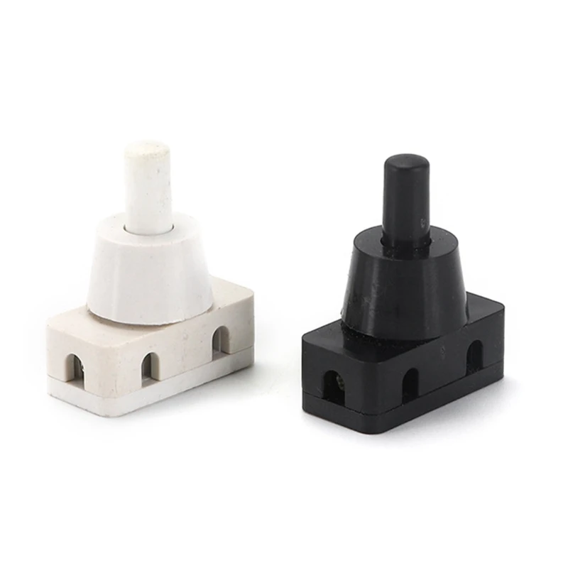 

Self-locking ON/OFF Push Button AC250V 10A 2 Pins Latching for Lamps Industrial Field Mini Power Switches