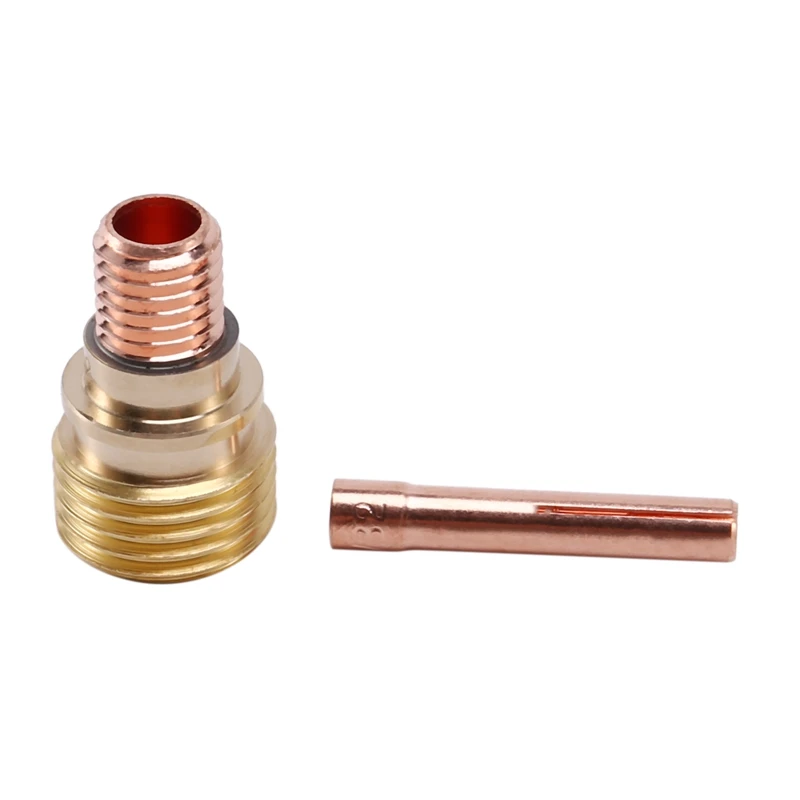 7Pcs Set #12 Pyrex Glass Cup Kit Stubby Collets Body Gas Lens Tig Welding Torch For Wp-9/20/25 Mayitr Welding Accessories