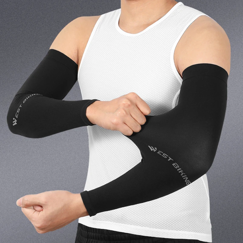 Ice Running Camping Arm Warmers Basketball Sleeve Running Arm Sleeve Cycling Sleeves Summer Sports Safety Gear arm sleeves