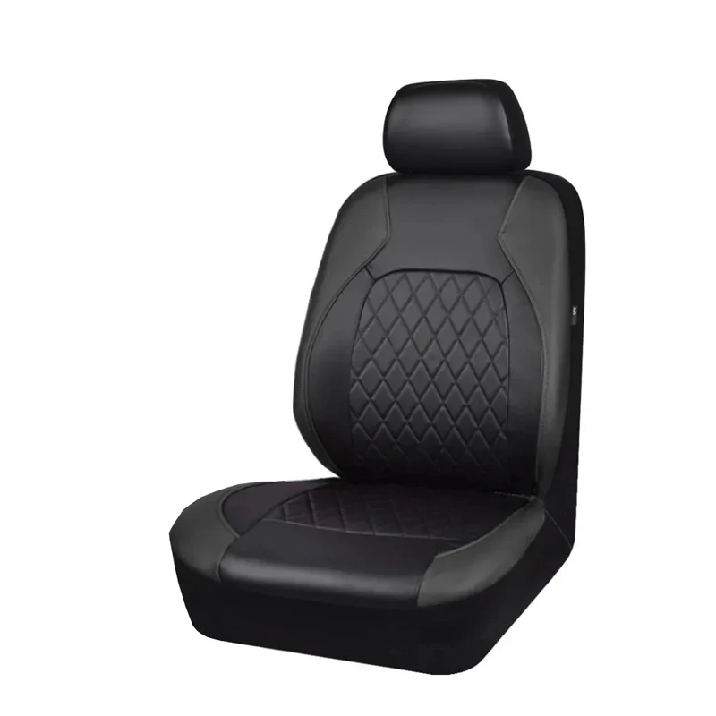 Car Seat Cover Breathable PU Leather Full Surrounded Vehicle Seat Protection Cushion Interior Accessories For Suv Pick-up Truck