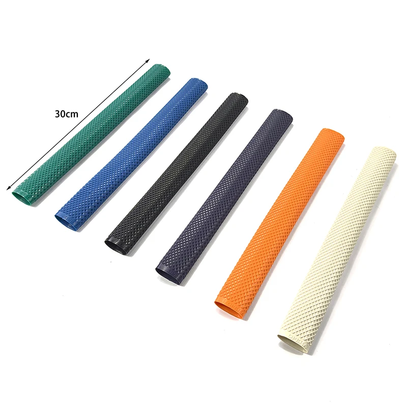 1*30CM Billiard Grips Pool Cue Butt Sleeve Protector Billiard Wrap Rubber Weave Cue Grip Billiards Accessories 6 Colors Optional