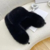 Fashion Faux Fur Bomber Hat Thickened Windproof Russian Caps Women Earflap Cap Warm Earmuffs