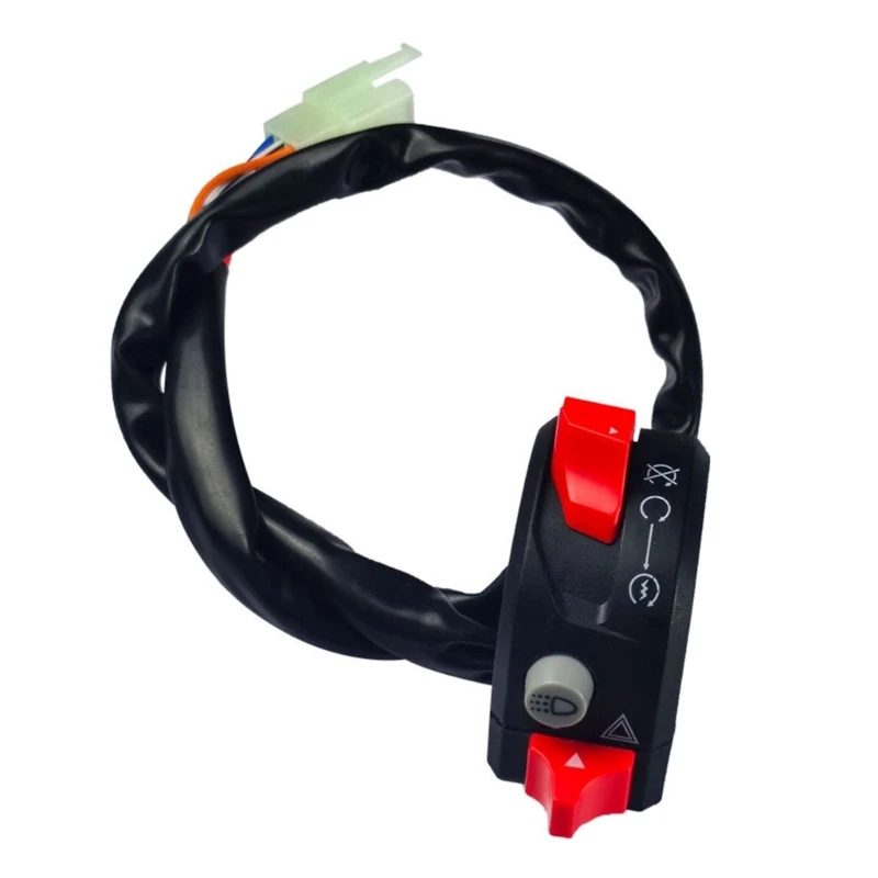 

094D Headlight Warning Light Handlebar Scooter Handlebar