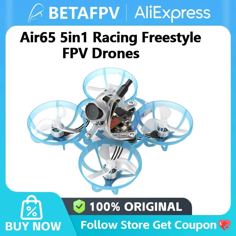 BETAFPV Air65 5in1 Racing Freestyle FPV Drones for LAVA 1S 300mAh