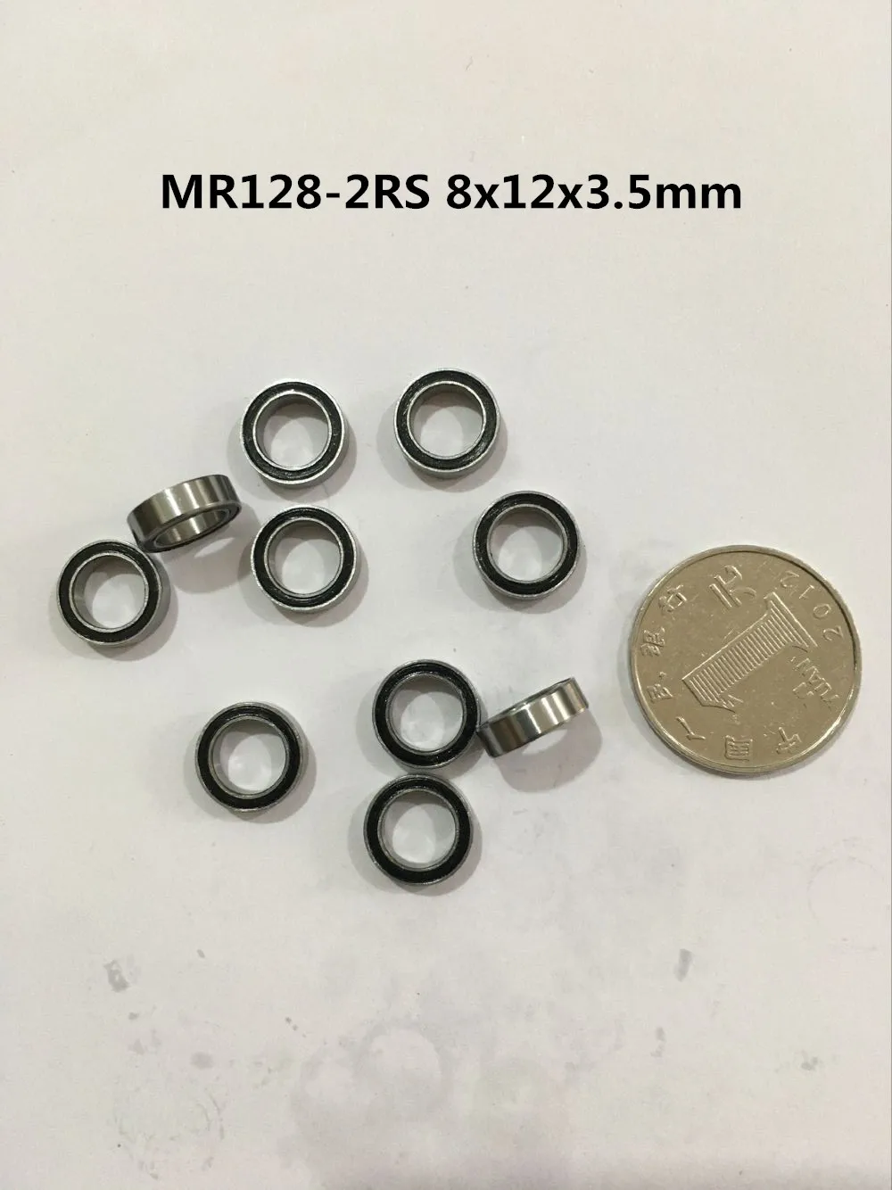 10pcs MR series MR63-2RS MR74-2RS MR85-2RS MR105-2RS MR128-2RS MR148-2RS miniature model bearing rubber sealed ball bearing ball bearings