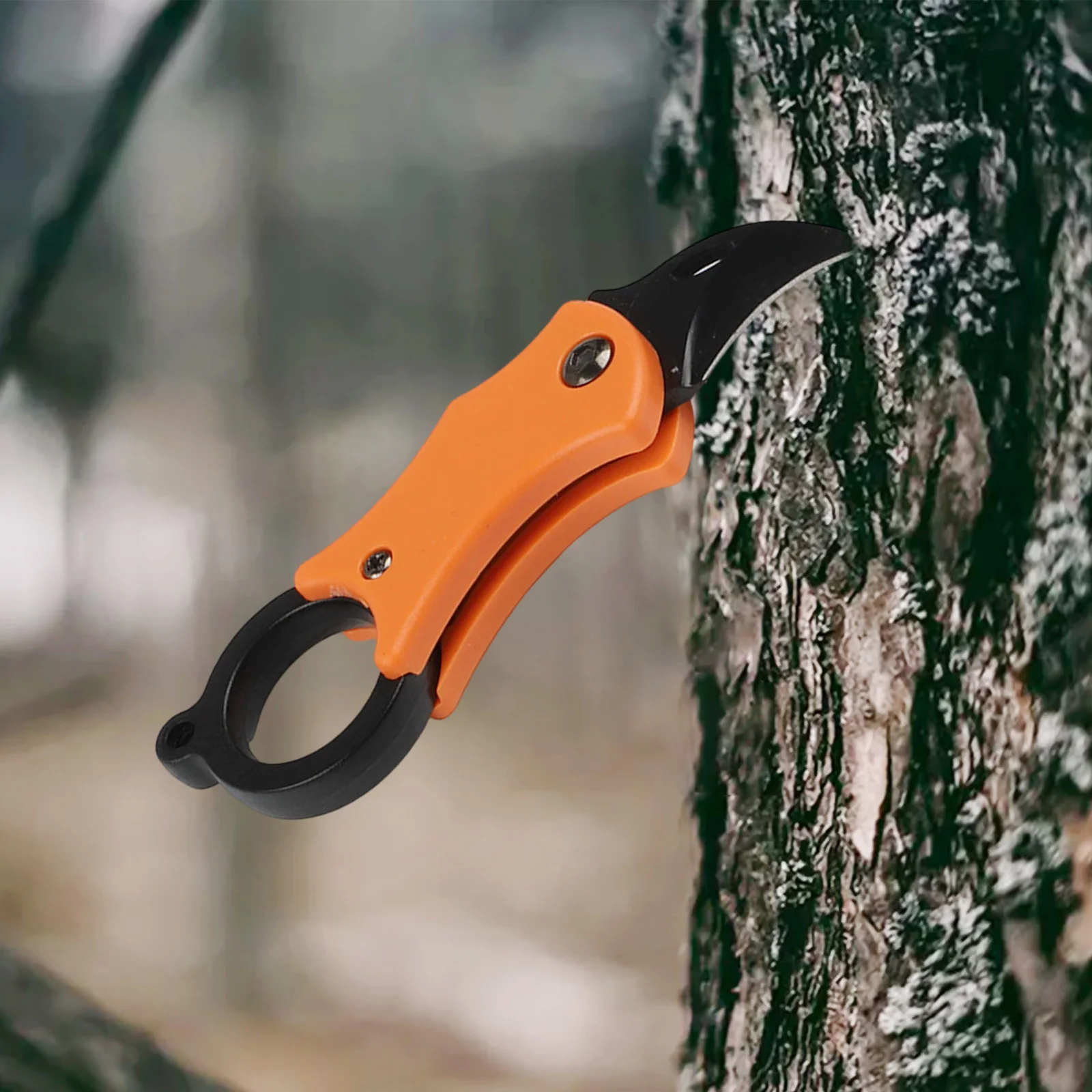 1pc Portable Small Pocket Cutter Carabiner Cutter Box Cutter Keychain Folding Mini Cutter Unboxing Tools