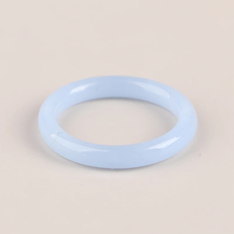 Fashion Non-fading Vegetarian Imitation Jade Thin Ring For Woman Vintage Jewelry Girls Accessories Gifts finger ring jewelry accessories
