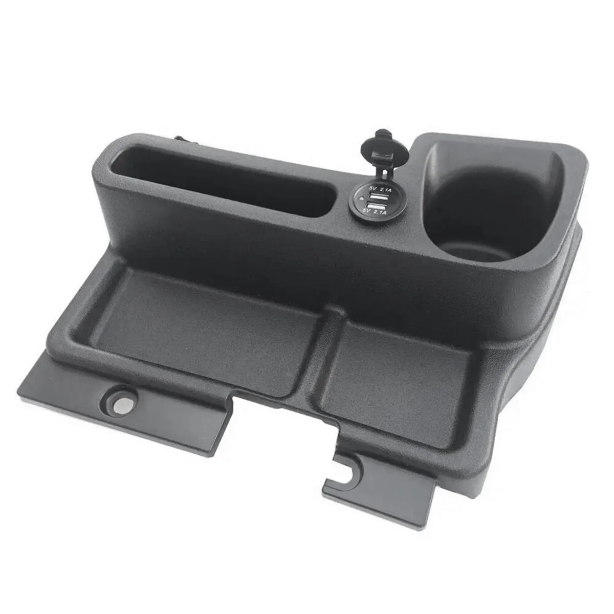 

Car Storage Tray Insert Center Console Box Cup Holder with USB Port for Toyota Land Cruiser LC70 LC71 LC76 LC77