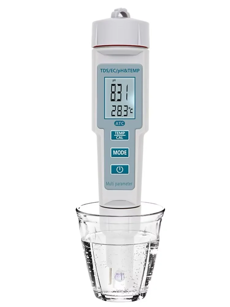 4 in 1 Water Quality Tester TDS EC Temp PH Meter