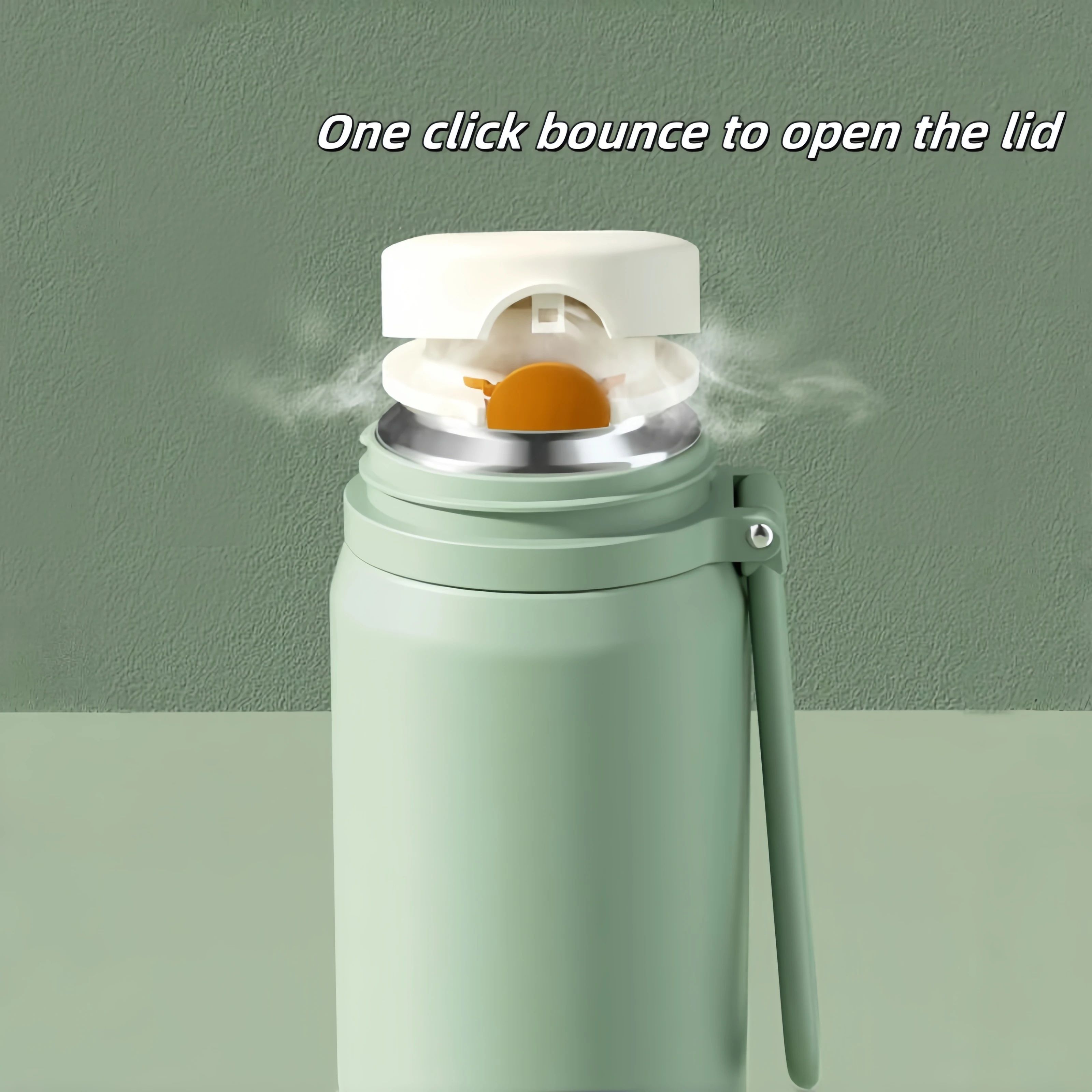 600ML Stainless Steel Thermal Water Bottle Keep Cold and Hot Thermo Cafe Coffee Mug Leakproof Travel Thermos Bottle for Tea